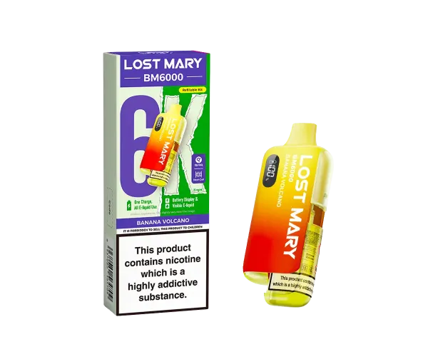 BM6000 Banana Volcano Prefilled Pod Kit BM6000 Banana Volcano Prefilled Pod Kit
