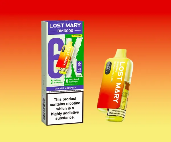 BM6000 Banana Volcano Prefilled Pod Kit BM6000 Banana Volcano Prefilled Pod Kit