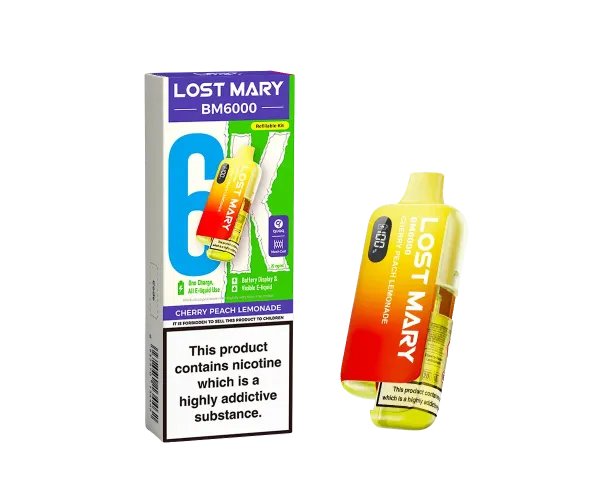 BM6000 Cherry Peach Lemonade Prefilled BM6000 Cherry Peach Lemonade Prefilled