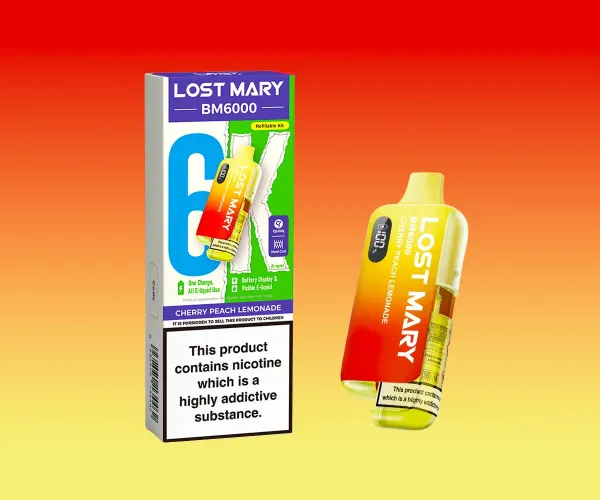 BM6000 Cherry Peach Lemonade Prefilled BM6000 Cherry Peach Lemonade Prefilled