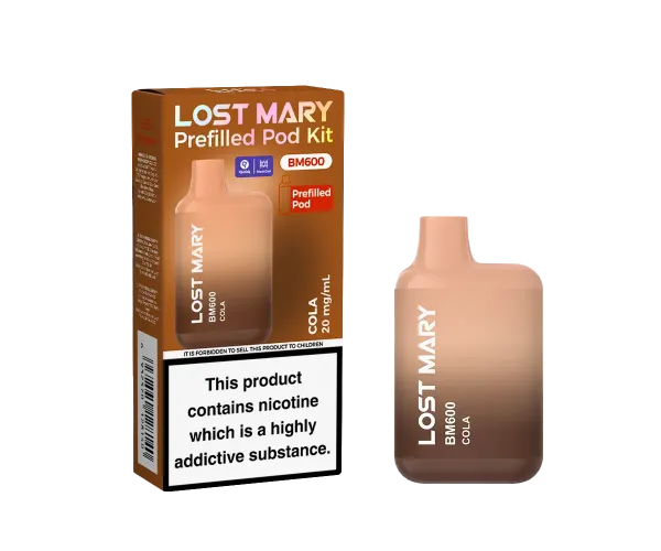BM600 Cola Prefilled Pod Kit BM600 Cola Prefilled Pod Kit