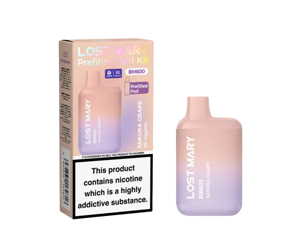 BM600 Sakura Grape Prefilled Pod Kit BM600 Sakura Grape Prefilled Pod Kit