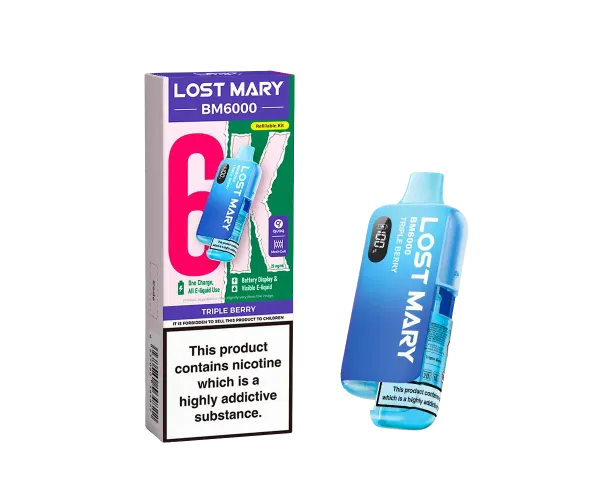 BM6000 Triple Berry Prefilled Pod Kit BM6000 Triple Berry Prefilled Pod Kit