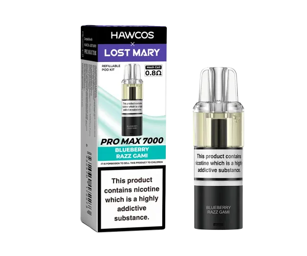 Blueberry Razz Gami LOST MARY X HAWCOS Blueberry Razz Gami LOST MARY X HAWCOS