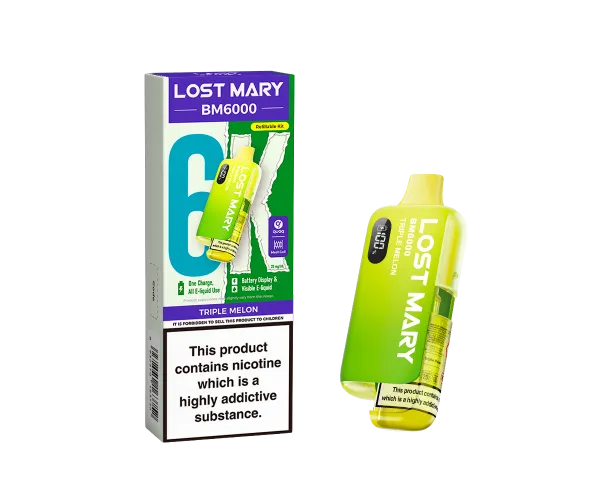 BM6000 Triple Melon Prefilled Pod Kit BM6000 Triple Melon Prefilled Pod Kit
