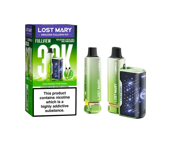 Kiwi Passion Fruit Guava Lost Mary 30K Kiwi Passion Fruit Guava Lost Mary 30K