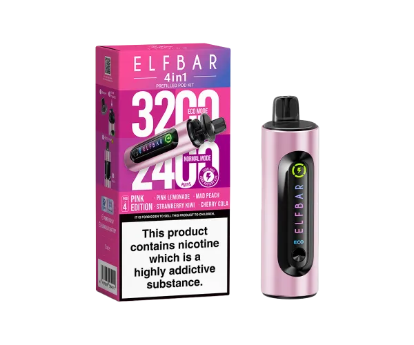 Pink EDITION ELFBAR 4IN1 Pink EDITION ELFBAR 4IN1