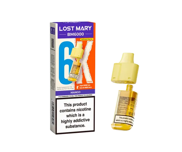 BM6000 Mango Prefilled Pods BM6000 Mango Prefilled Pods