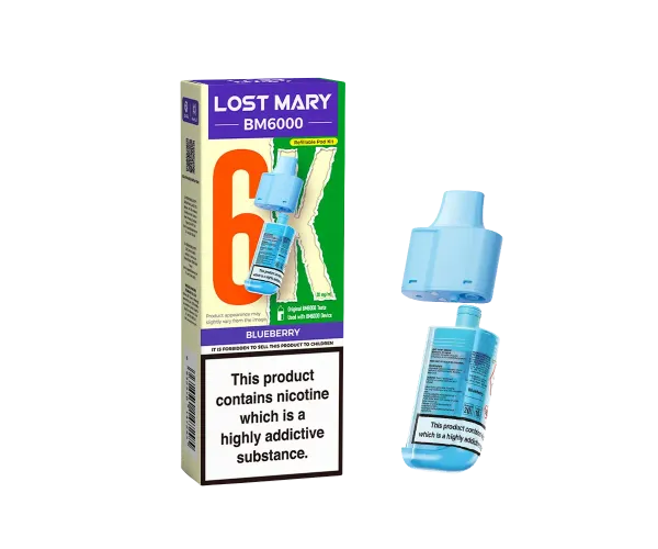 BM6000 Blueberry Prefilled Pods BM6000 Blueberry Prefilled Pods