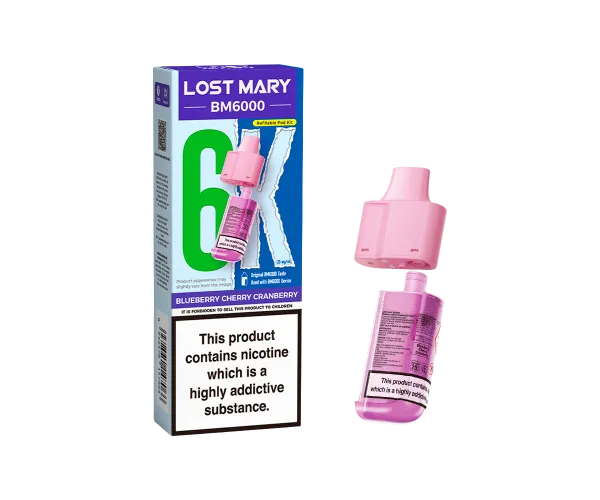 BM6000 Blueberry Cherry Cranberry Prefilled Pods BM6000 Blueberry Cherry Cranberry Prefilled Pods
